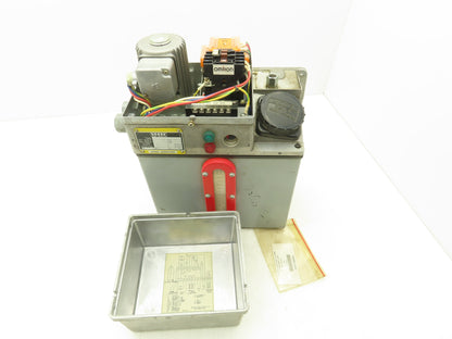 Vogel 0AM-4 Lubrication Oil Gear Pump  0.5 L/min 1.5 Gal Tank