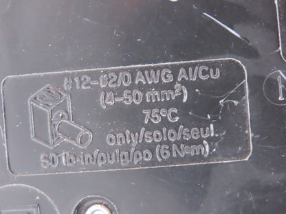 Square D QOB370 Bolt On Circuit Breaker 3 Pole 70A 240V Square Screws