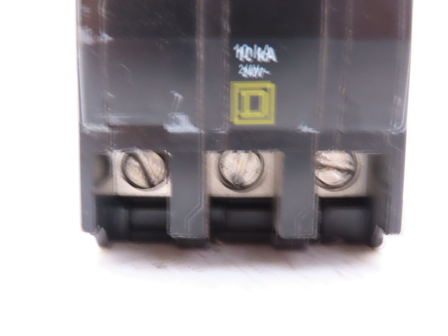 Square D QOB370 Bolt On Circuit Breaker 3 Pole 70A 240V Square Screws