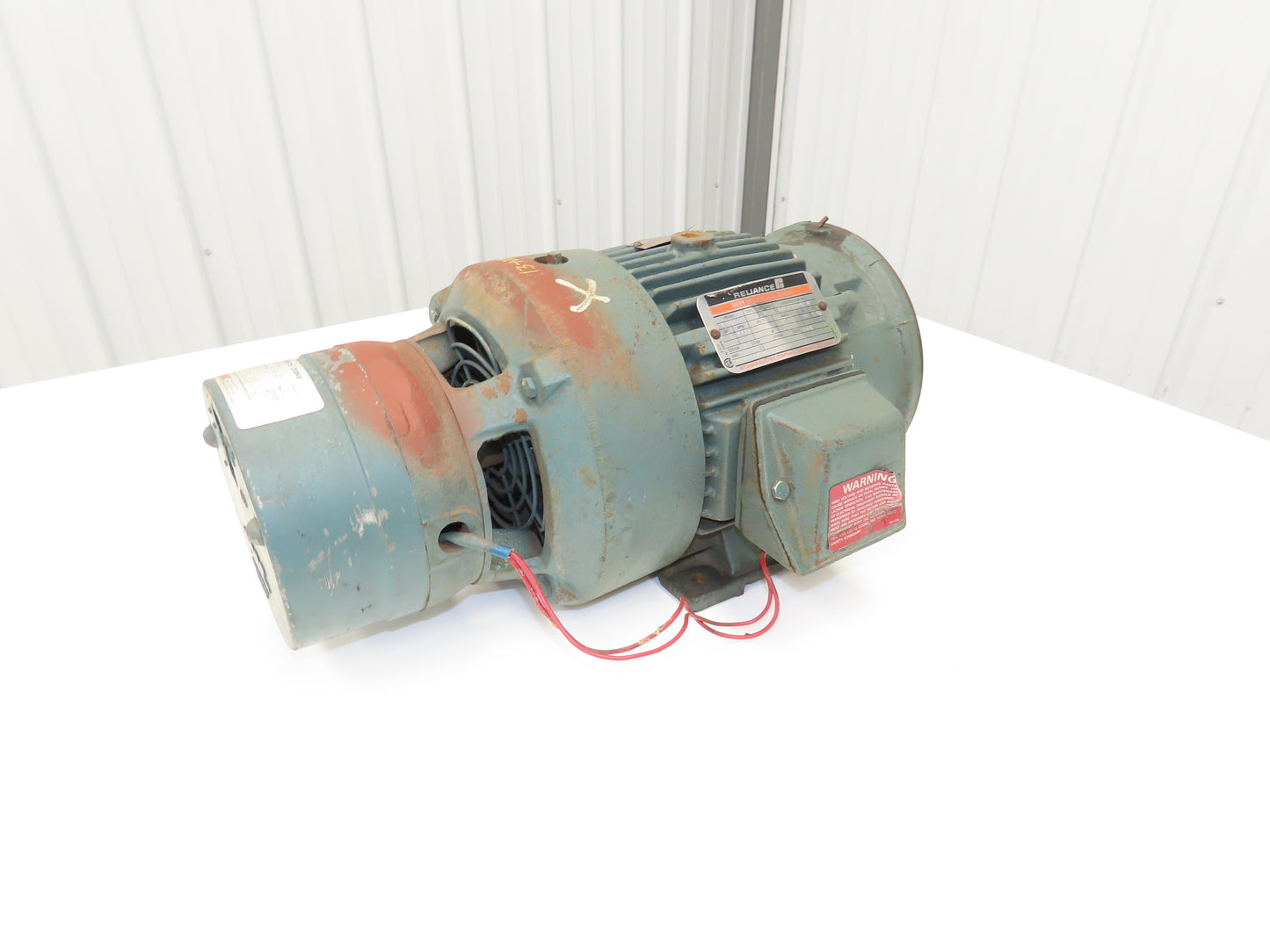Reliance 1YAB12100A1 Duty Master AC Brake Motor 3Hp 1730 RPM 460V 3PH 182TC