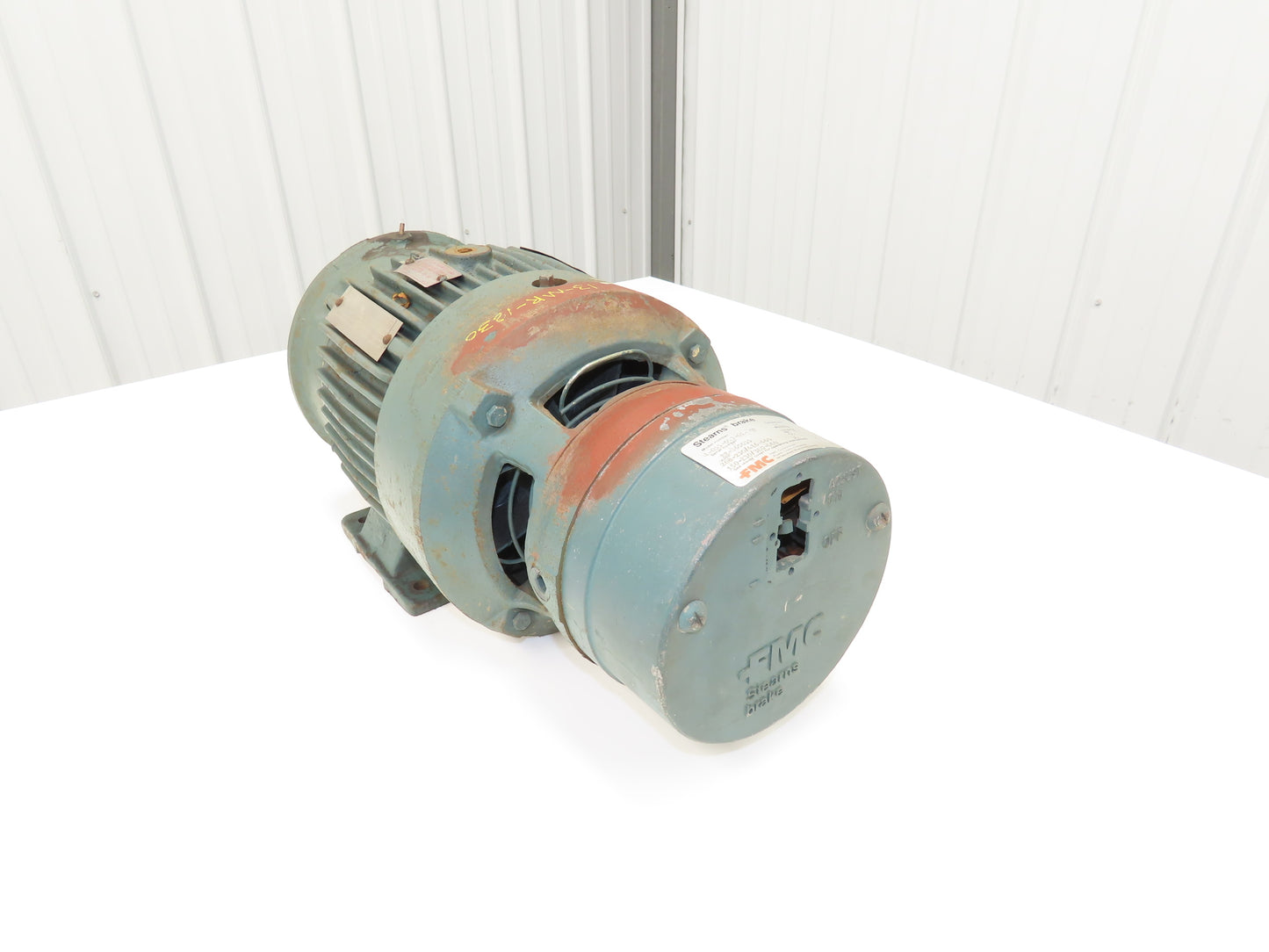 Reliance 1YAB12100A1 Duty Master AC Brake Motor 3Hp 1730 RPM 460V 3PH 182TC