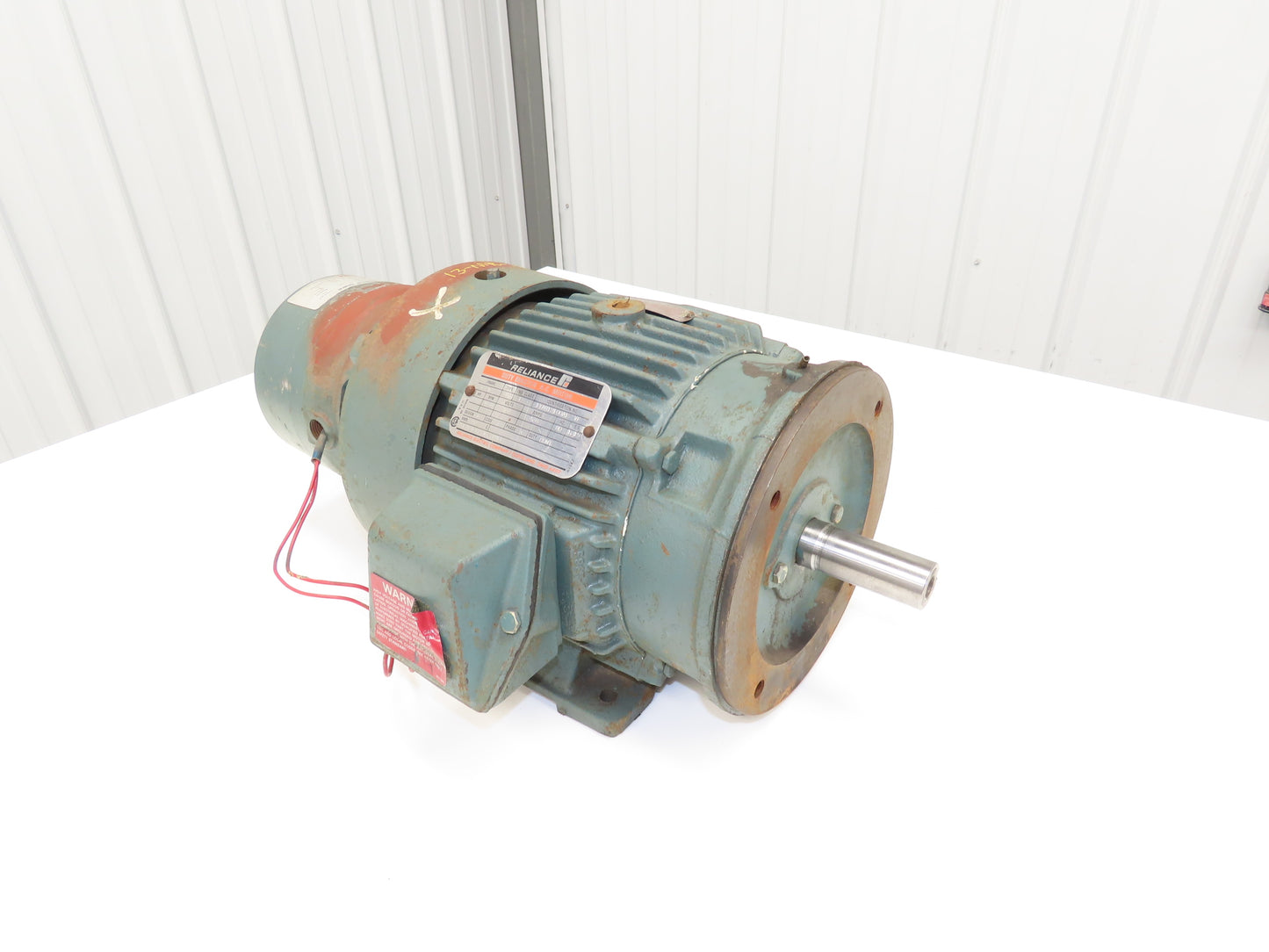 Reliance 1YAB12100A1 Duty Master AC Brake Motor 3Hp 1730 RPM 460V 3PH 182TC