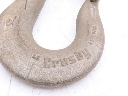 Crosby Bullard 1050265 Closed Swivel Bail 3.6 Ton Golden Gate Latch Hook 1.39"