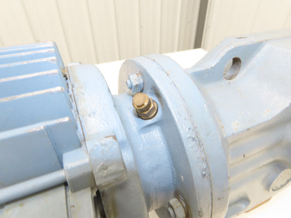 Sew Eurodrive KA47DT90L4 Gearmotor 2Hp 163rpm 230/460V 3PH Hollow Shaft