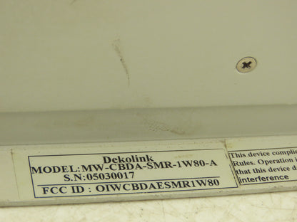 Dekolink Wireless MW-CBDA-SMR-1W80-A Elisa Compact Bi-Directional Amplifier