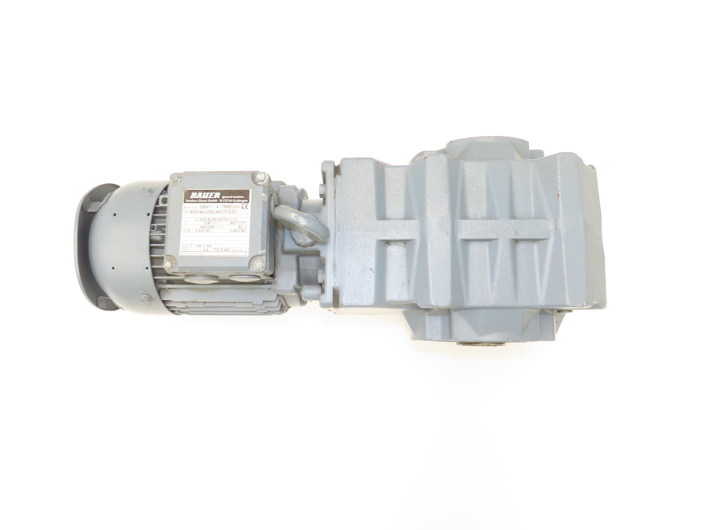 Bauer BK30-64U/D08LA82-TF-D/C3 Gear Motor 0.5kw 12/47 RPM 600V 3PH Hollow Shaft
