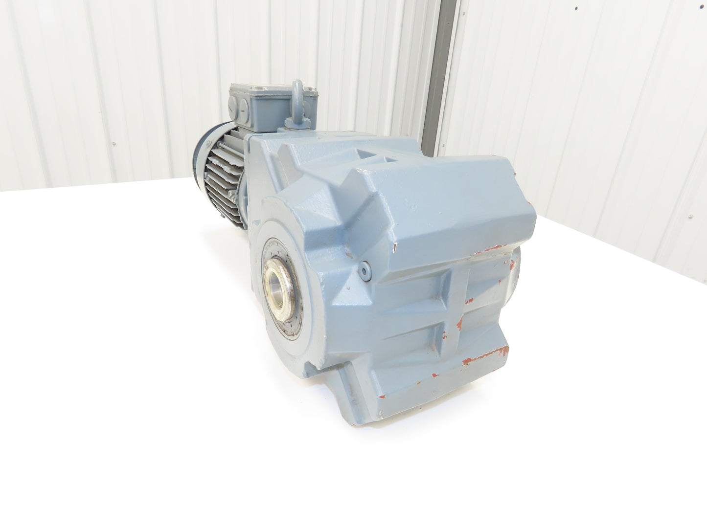 Bauer BK30-64U/D08LA82-TF-D/C3 Gear Motor 0.5kw 12/47 RPM 600V 3PH Hollow Shaft
