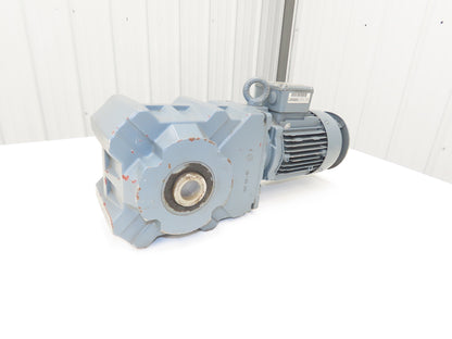 Bauer BK30-64U/D08LA82-TF-D/C3 Gear Motor 0.5kw 12/47 RPM 600V 3PH Hollow Shaft