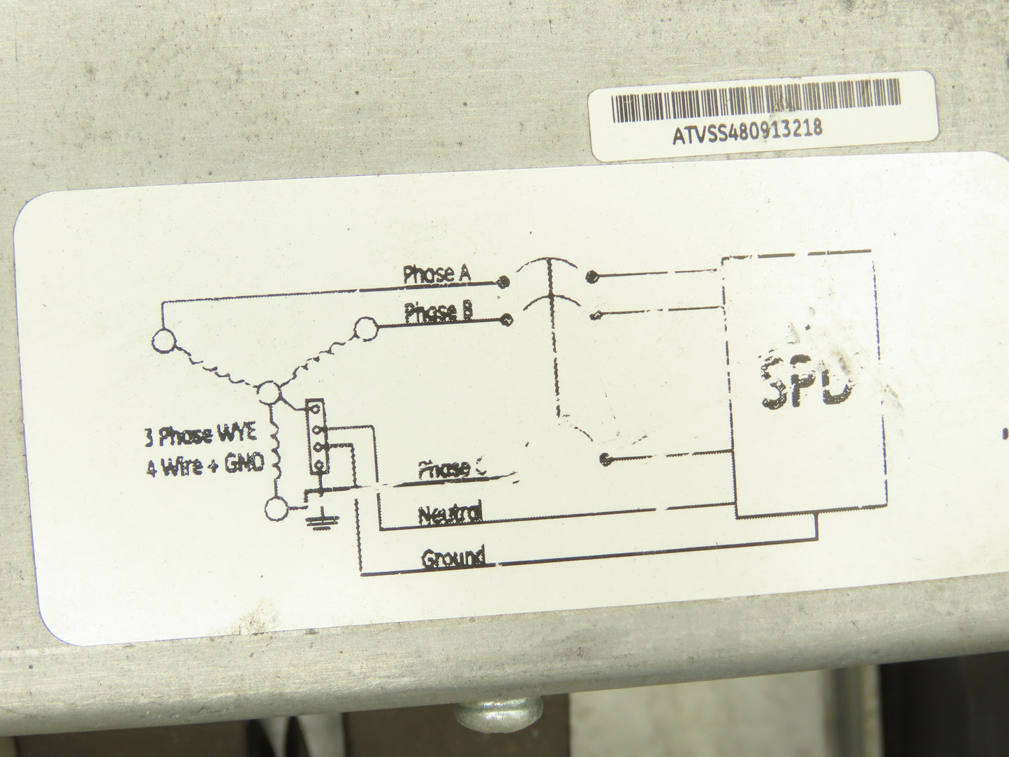 General Electric TPME277Y10PPT1 Surge Protective Device 277/480VAC 200,000kA rms