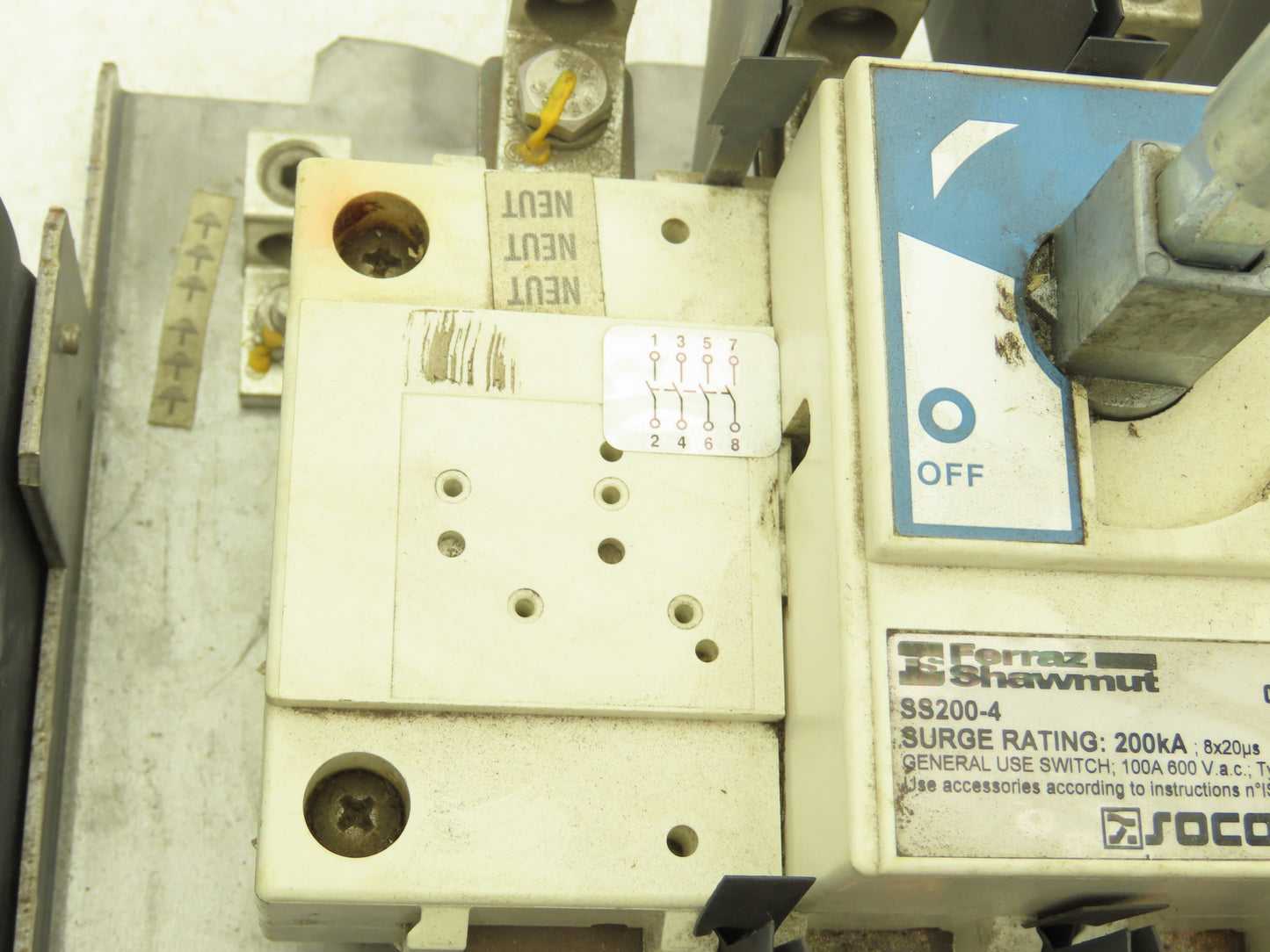 General Electric TPME277Y10PPT1 Surge Protective Device 277/480VAC 200,000kA rms