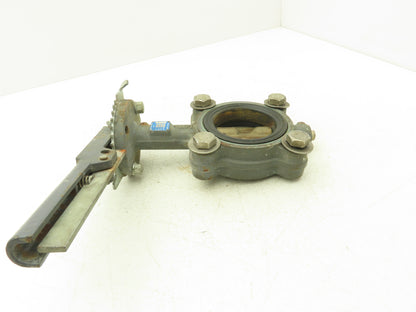 Milwaukee CL223ED  3" Butterfly Valve Lug Style AL/BRZ Disc