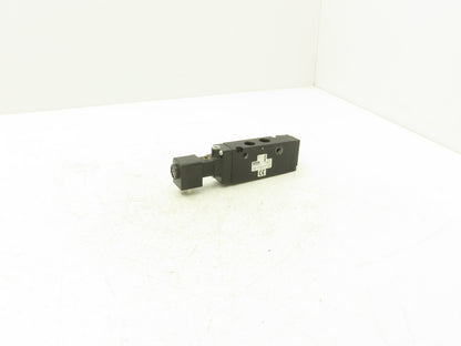 Parker B612ADA53A Pneumatic Solenoid Inline Valve 4 Way 2 Position 3/8" NPT