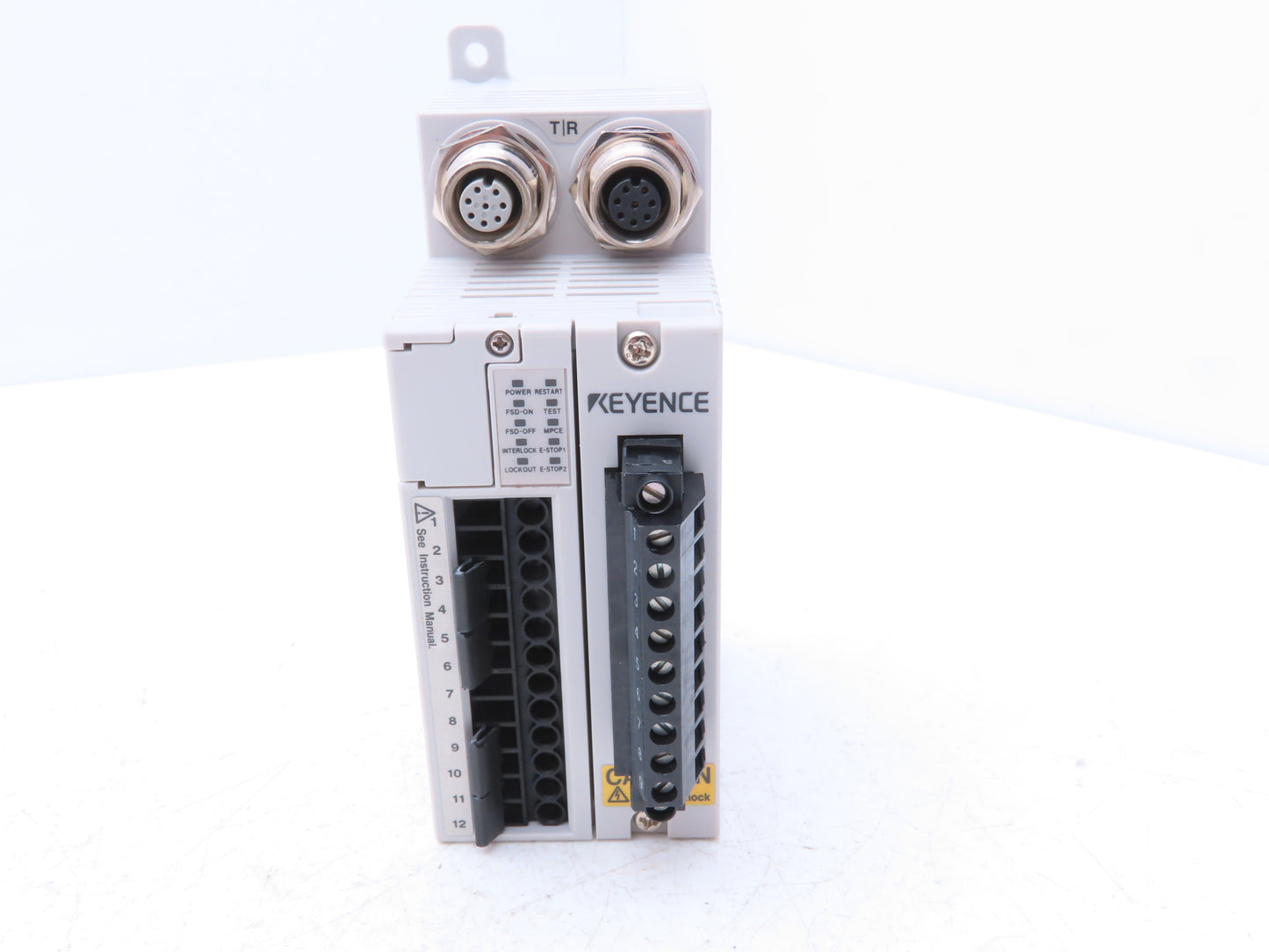 Keyence SL-R11 Safety Relay Control Unit 24VDC Din Rail Mount