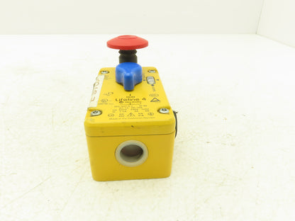 Allen Bradley 440E-L13042E Guardmaster Lifeline 4 Cable Pull Safety Stop Switch