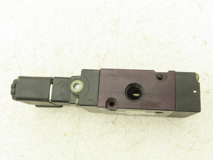 Parker B5G1ACB53C Pneumatic Solenoid Valve 2 Position NC 120 VAC 1/4" NPT