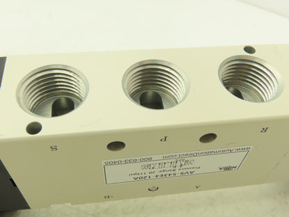 Nitra AVS-543E4-120A Pneumatic Double Solenoid Valve 4 Way 3 Position 120VAC