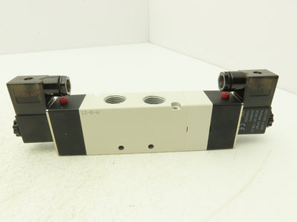 Nitra AVS-543E4-120A Pneumatic Double Solenoid Valve 4 Way 3 Position 120VAC