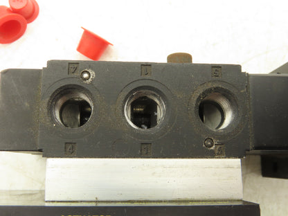 Posi-Flate 660-U Valve Actuator Control Manifold Block 4/2 MAC Solenoid 120V