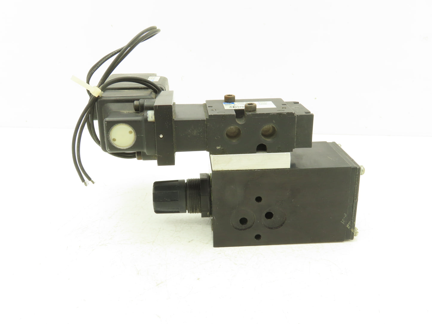 Posi-Flate 660-U Valve Actuator Control Manifold Block 4/2 MAC Solenoid 120V