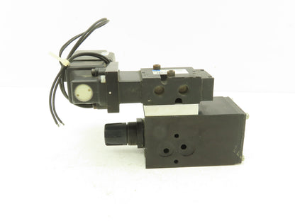 Posi-Flate 660-U Valve Actuator Control Manifold Block 4/2 MAC Solenoid 120V
