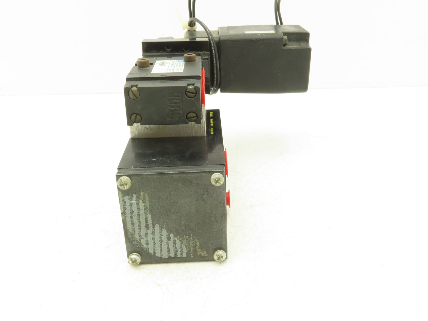 Posi-Flate 660-U Valve Actuator Control Manifold Block 4/2 MAC Solenoid 120V