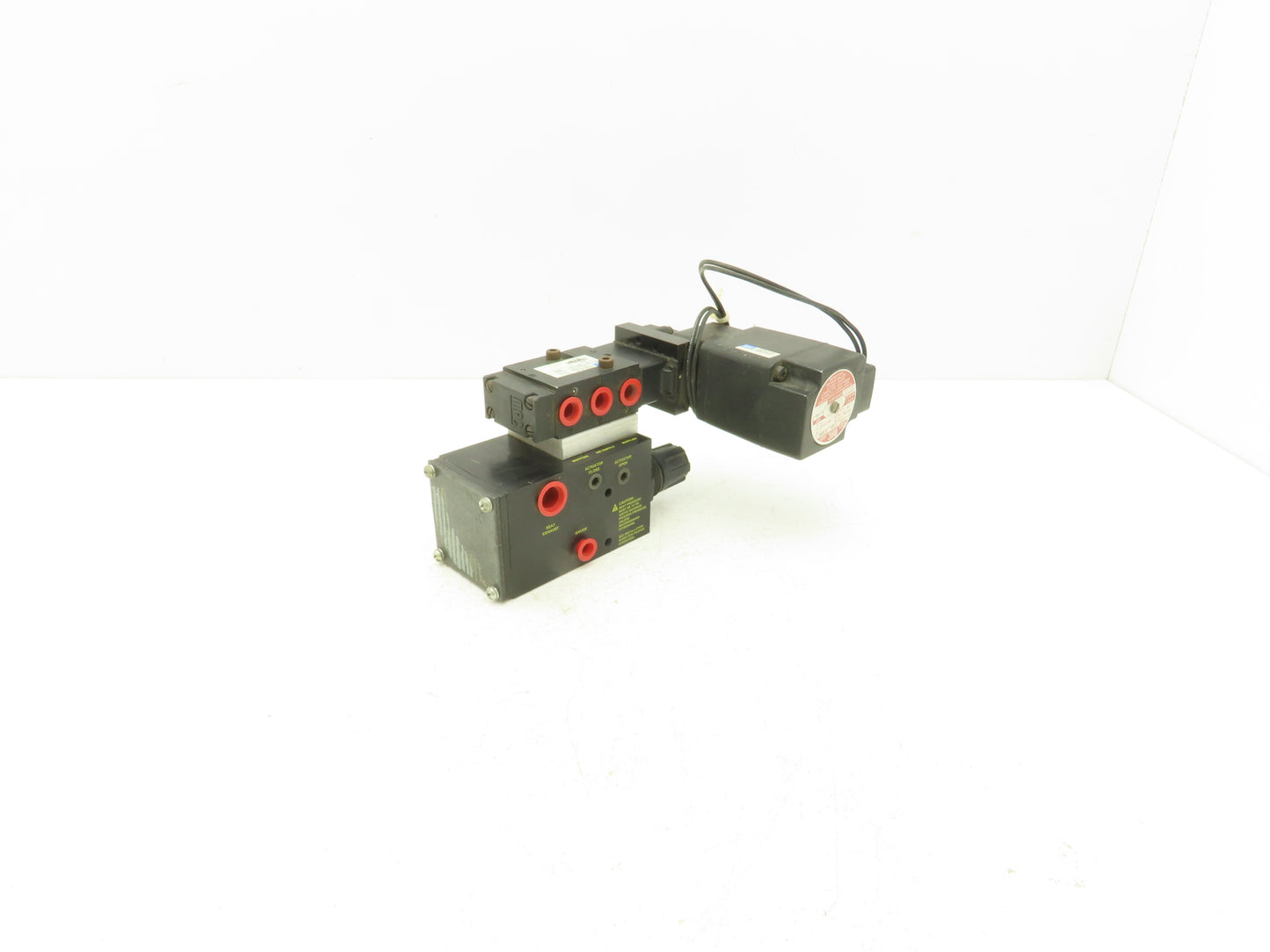Posi-Flate 660-U Valve Actuator Control Manifold Block 4/2 MAC Solenoid 120V
