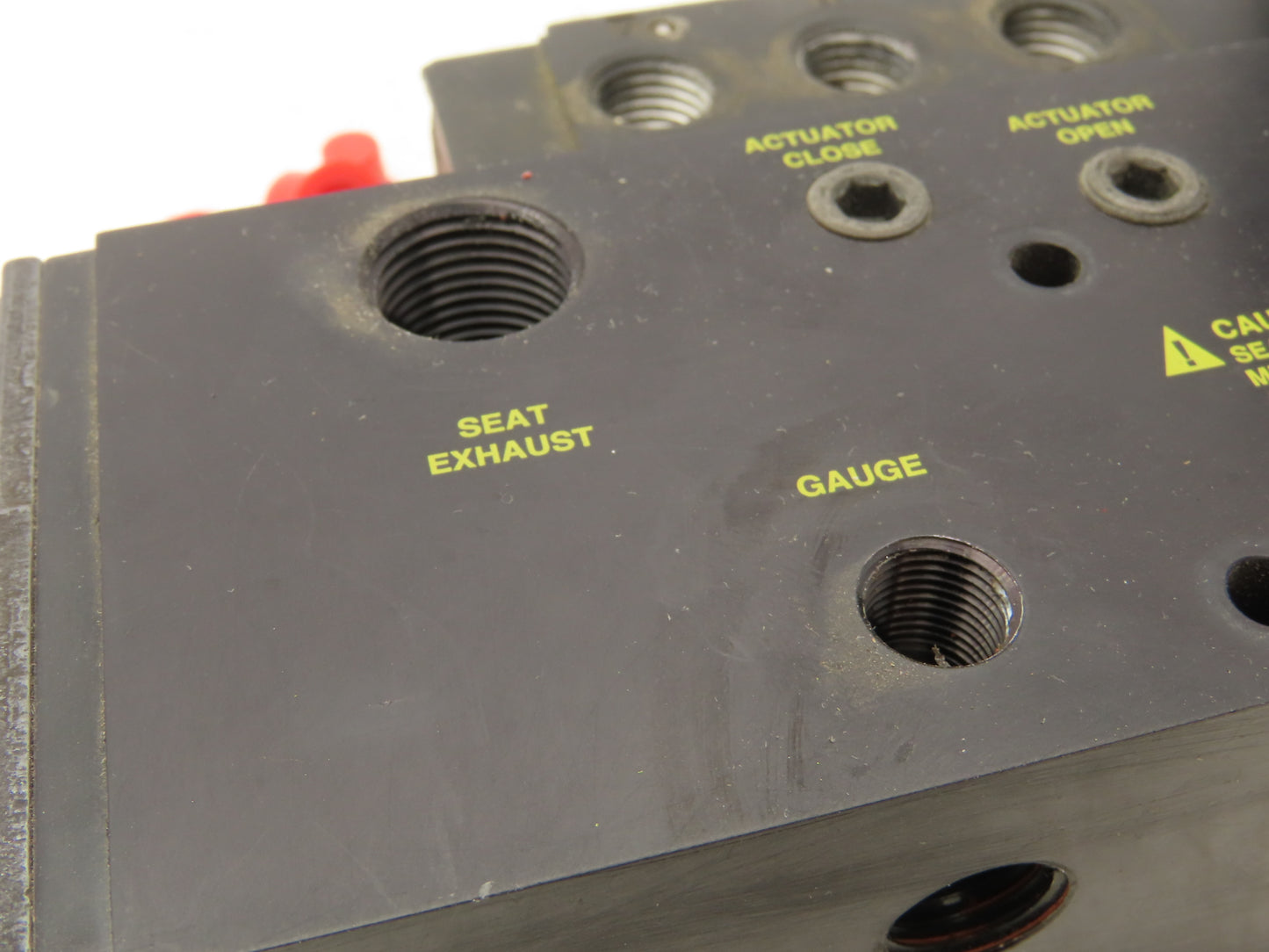 Posi-Flate 660-U Valve Actuator Control Manifold Block 4/2 MAC Solenoid 120V
