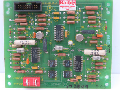 Bailey 6632096C1 PCB Network Panel Alarm Printed Circuit Control Board