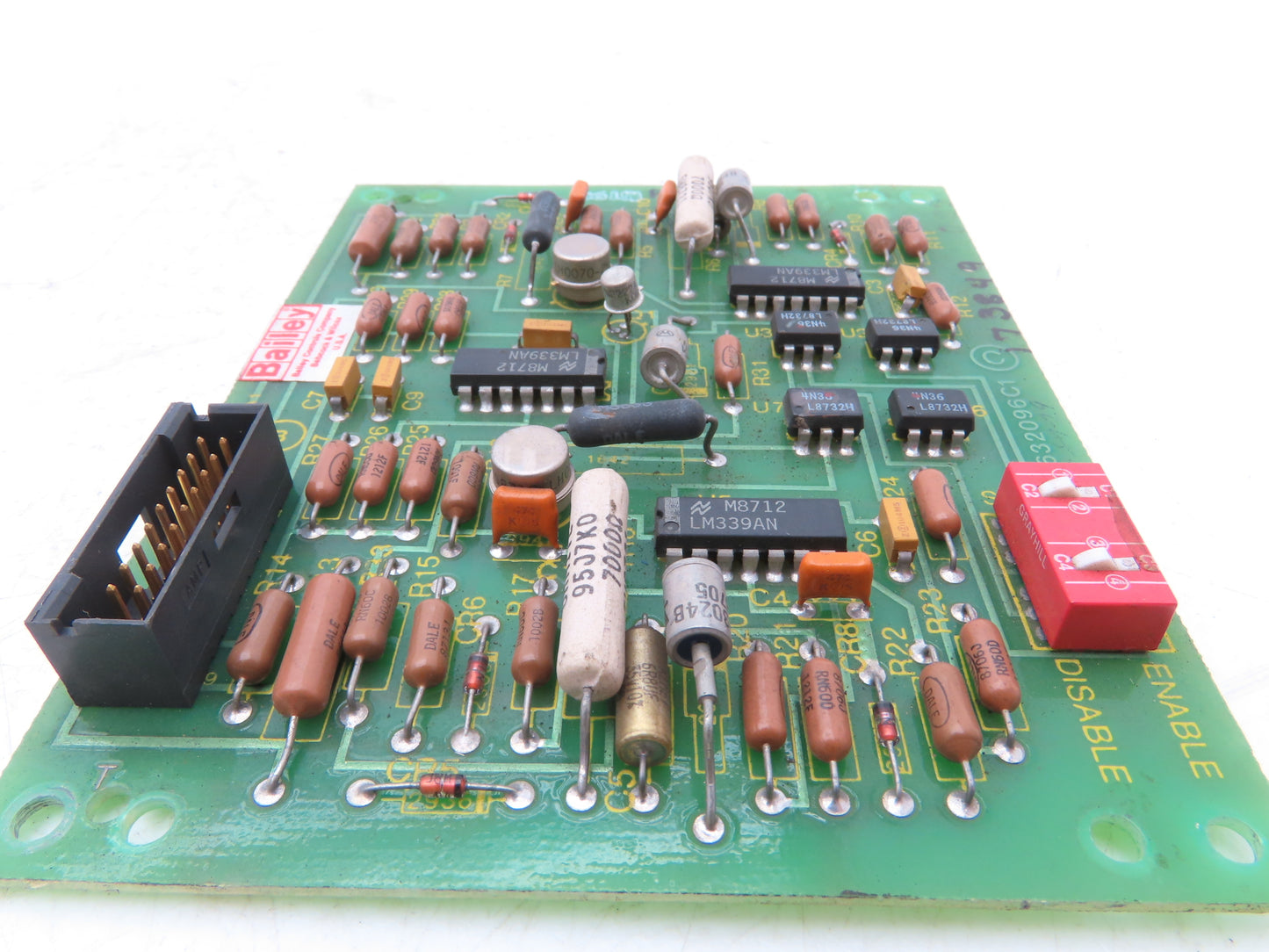Bailey 6632096C1 PCB Network Panel Alarm Printed Circuit Control Board