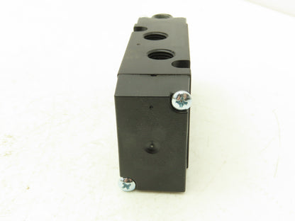 Parker B531000XXC Pneumatic Air Solenoid Valve 145 PSI 1/4" NPT 5 Way 2 Position