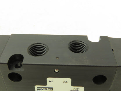 Parker B531000XXC Pneumatic Air Solenoid Valve 145 PSI 1/4" NPT 5 Way 2 Position