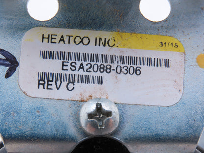 Heatco ESA2088-0306 Dual Pressure Switch Rev C Low & High Pressure Switches
