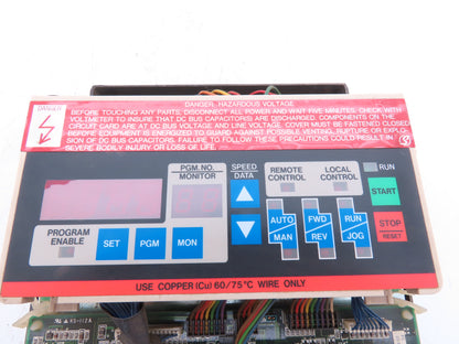 Reliance Electric 2GU21001 VFD AC VS Variable Speed Drive 1.7kVA 1Hp 230V 3PH