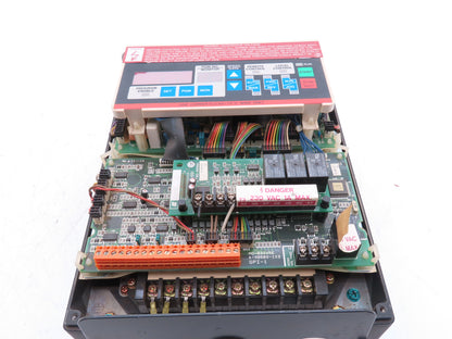 Reliance Electric 2GU21001 VFD AC VS Variable Speed Drive 1.7kVA 1Hp 230V 3PH