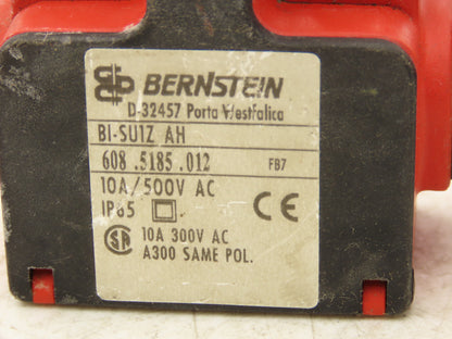 Bernstein BI-SU1Z AH Limit Switch 10A 500V 30mm Arm Plastic Roller Lot of 4