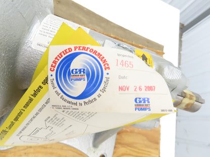 Gorman-Rupp 03F52-B Self Priming Centrifugal Pump 3x3"NPT O-Series Cast Iron