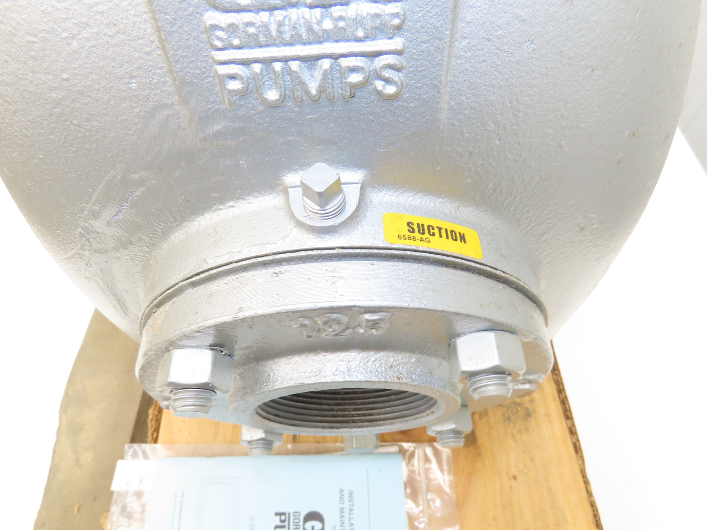 Gorman-Rupp 03F52-B Self Priming Centrifugal Pump 3x3"NPT O-Series Cast Iron