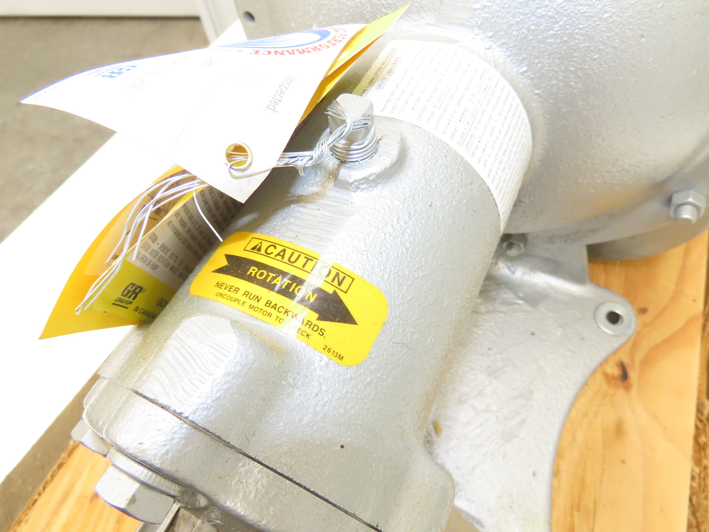 Gorman-Rupp 03F52-B Self Priming Centrifugal Pump 3x3"NPT O-Series Cast Iron