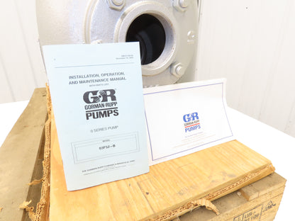 Gorman-Rupp 03F52-B Self Priming Centrifugal Pump 3x3"NPT O-Series Cast Iron