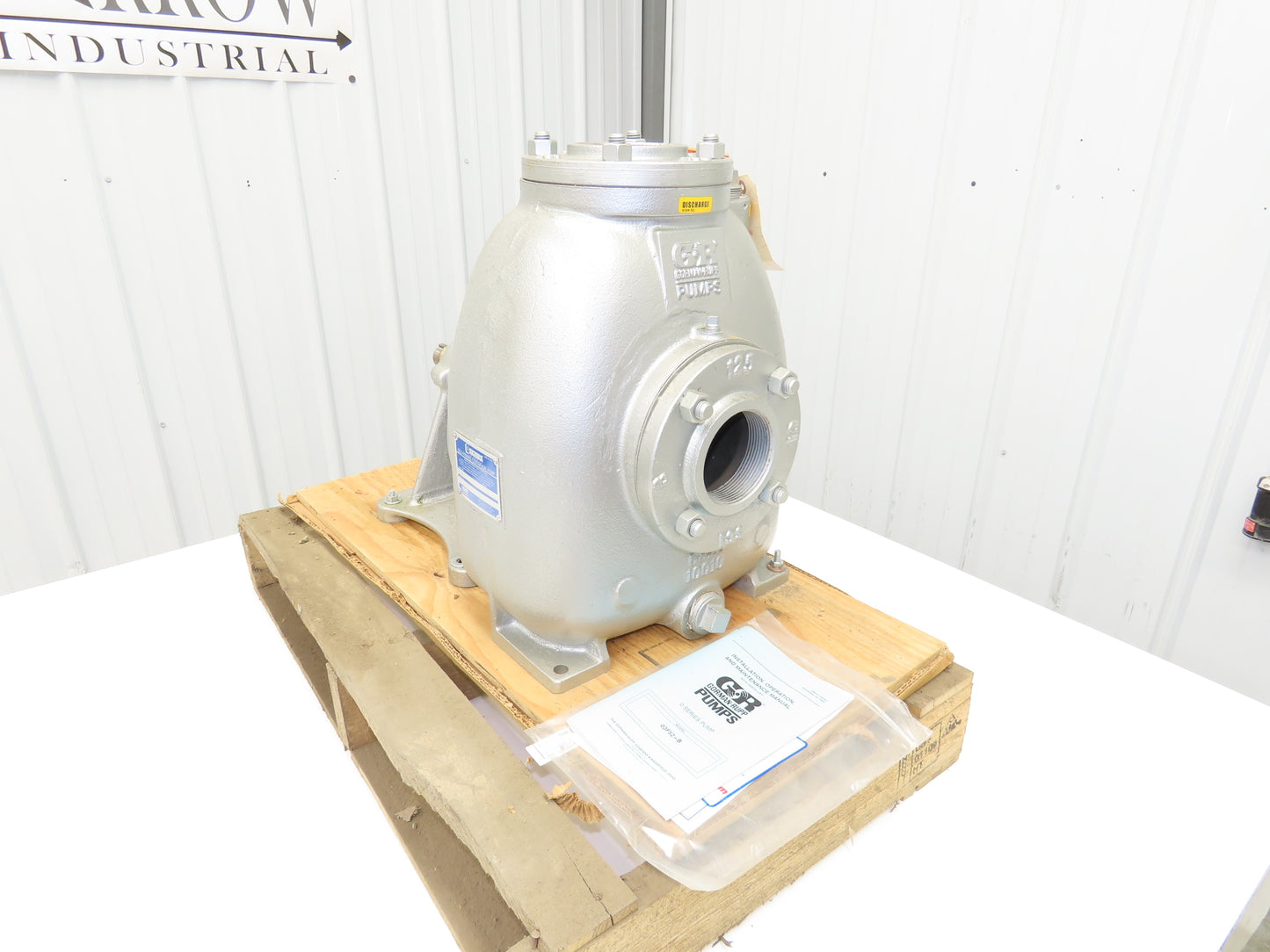 Gorman-Rupp 03F52-B Self Priming Centrifugal Pump 3x3"NPT O-Series Cast Iron