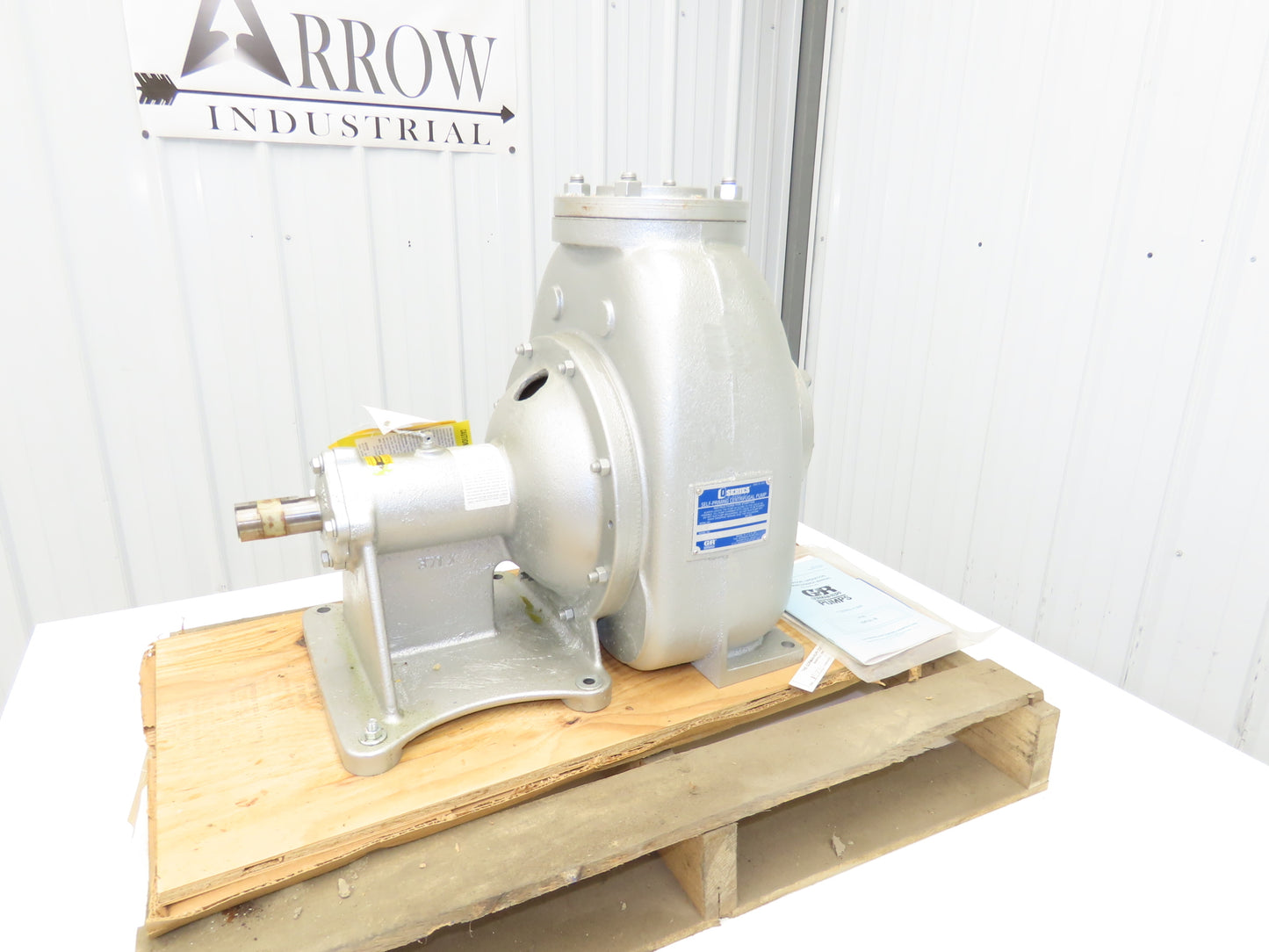 Gorman-Rupp 03F52-B Self Priming Centrifugal Pump 3x3"NPT O-Series Cast Iron