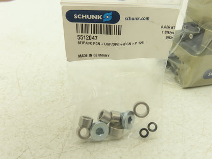 Schunk PGN+P 125-2-AS-EB Pneumatic Gripper 6mm Stroke PGN-plus-P 1577654