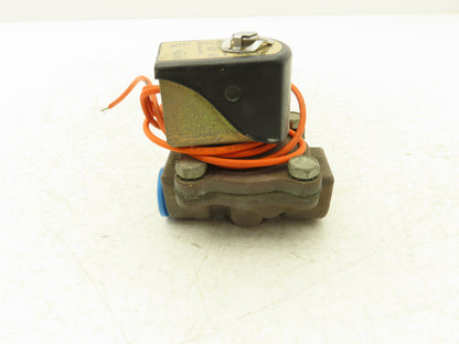 Parker 06F22C2140AAFGC05 Pneumatic Air Solenoid Valve 120V 200PSI 3/8"NPT