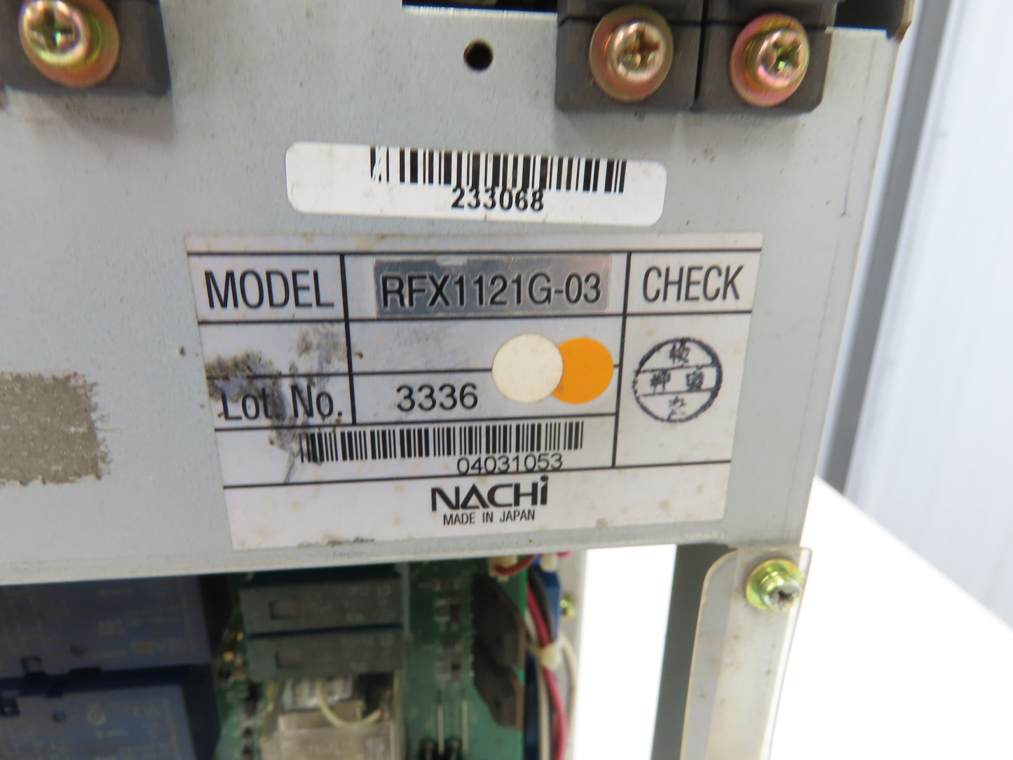 Nachi Fujikoshi RFX1121G-03 Robot Servo Drive Unit