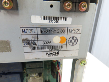 Nachi Fujikoshi RFX1121G-03 Robot Servo Drive Unit