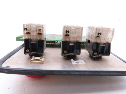 ABB YB 560 101-KL/0 HMI Operator Push Button Control Panel Unit W/E Stop