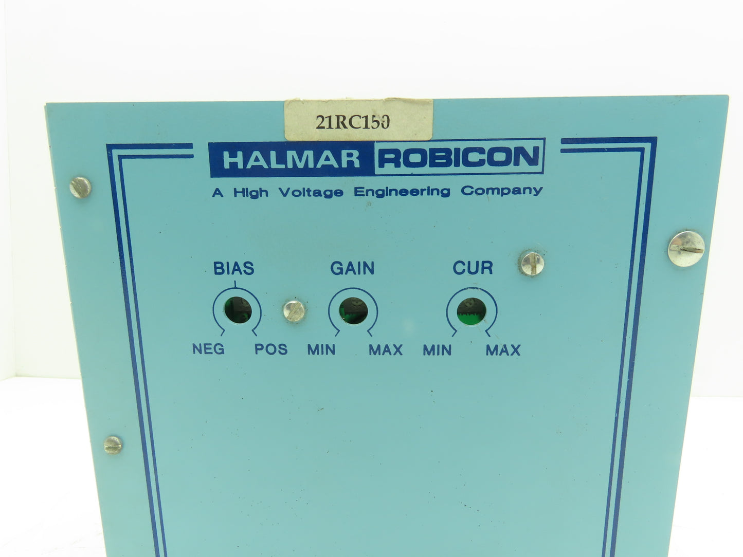 Halmar Robicon 1PCI-4860-CL/OC-D-8 PreHeater Power Controller 480VAC 1Ph 60Hz