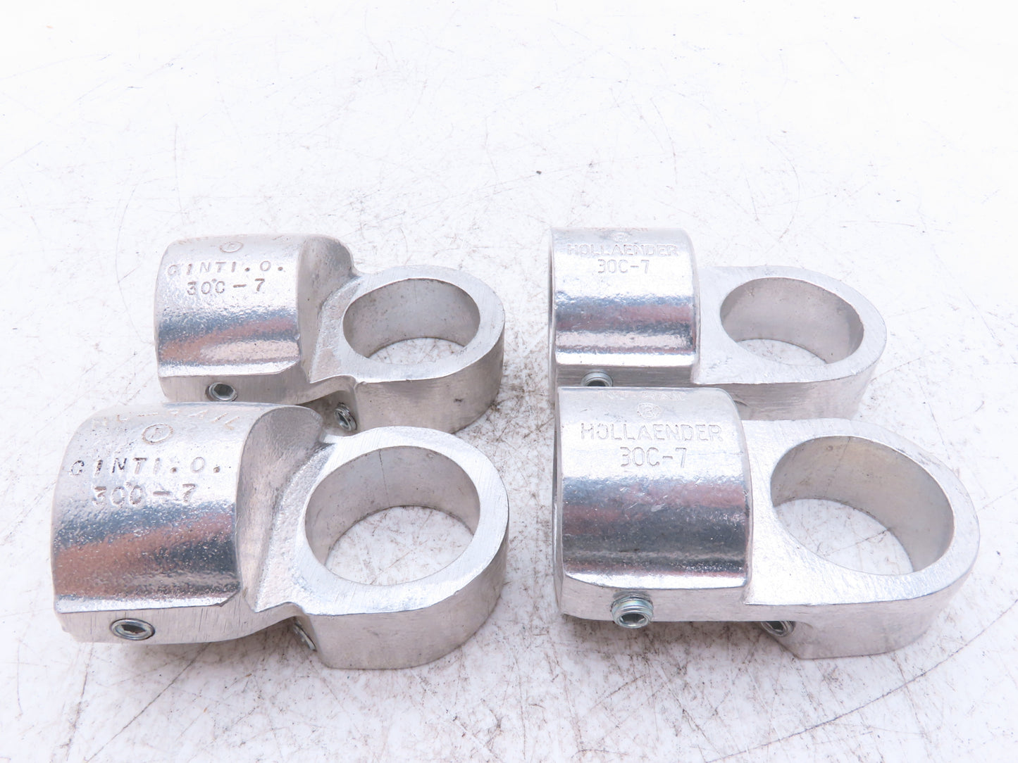 Hollaender 30C-7 Nu-Rail Adjustable Swivel 1-1/4" Fits 1.66" OD Pipe Lot of 4