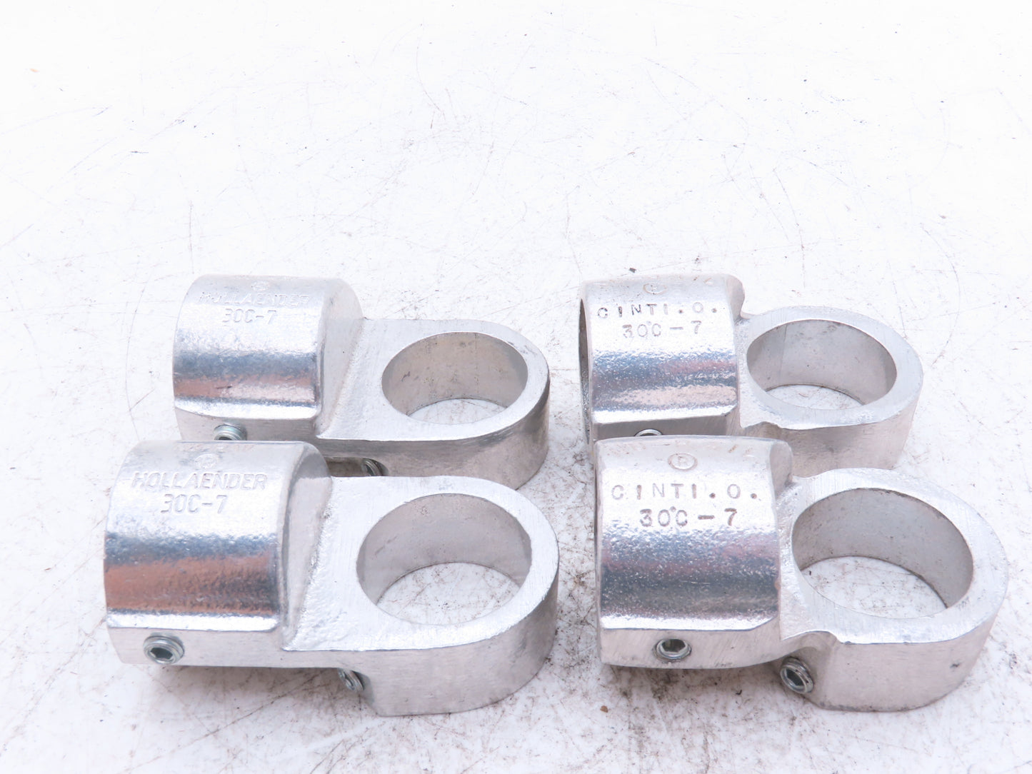 Hollaender 30C-7 Nu-Rail Adjustable Swivel 1-1/4" Fits 1.66" OD Pipe Lot of 4