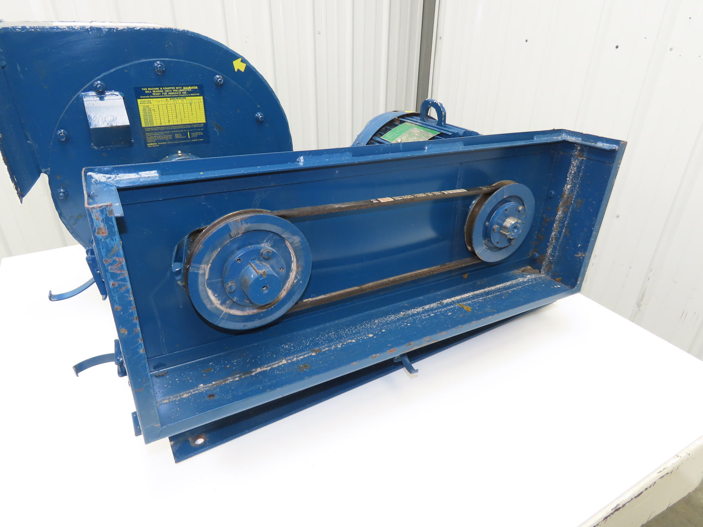 GFP 109019R Backward Incline Blower 16" Fan 9" In 8x9" Out 7.5Hp 230/460V 3Ph